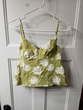 Free People Floral Top - S